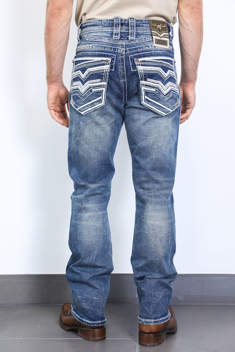 mother denim dress Suit Trousers for Tall Men main image 1
