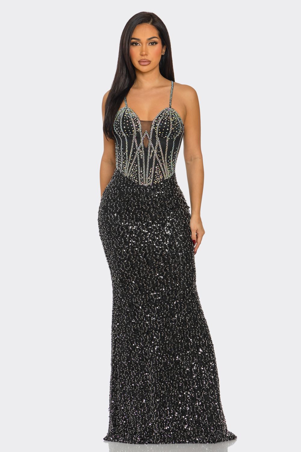 black sequin v neck maxi dress Buy Lipsy Black Premium Sequin Floral V-Neck Maxi Dress from Next USA