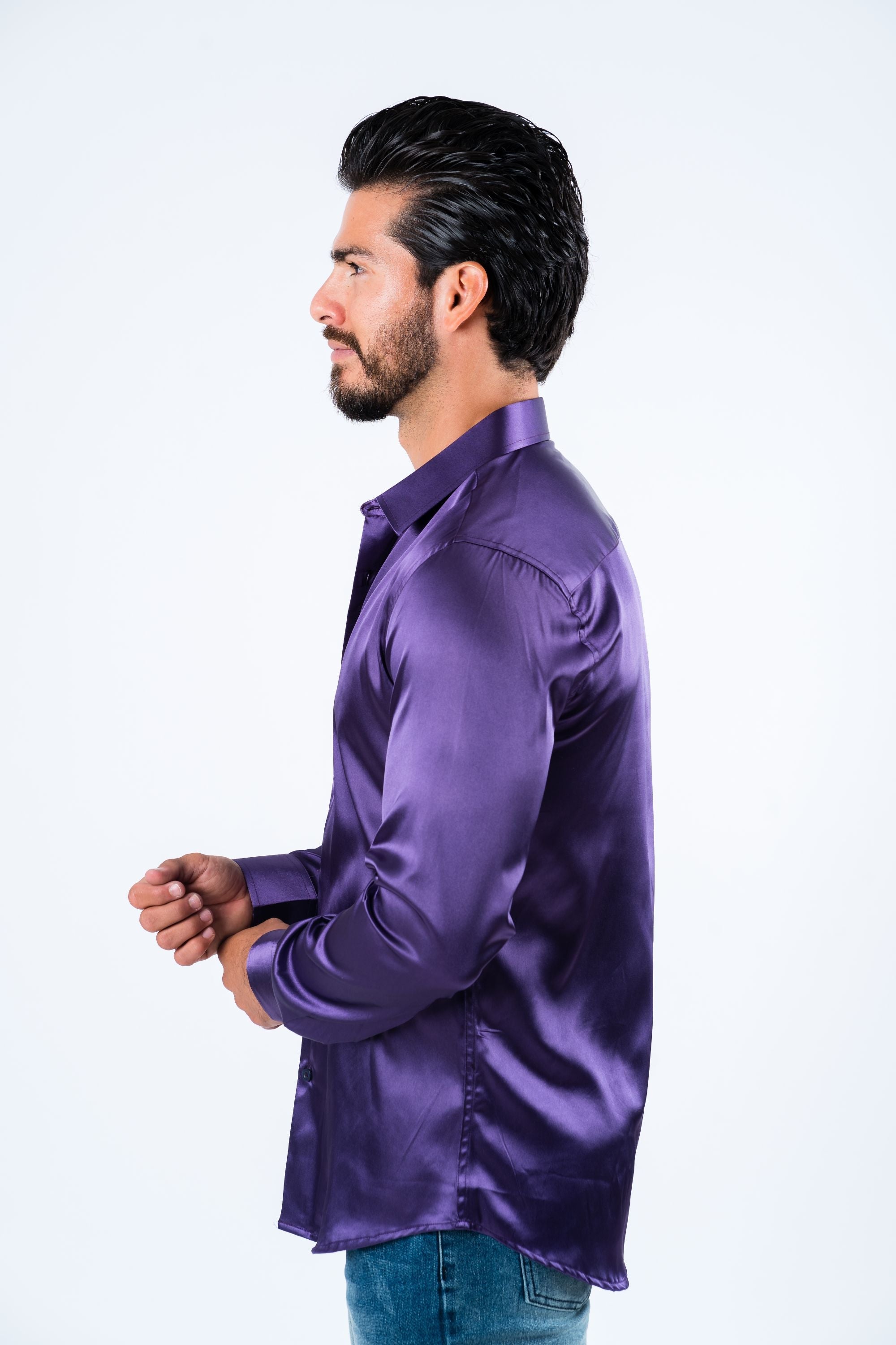 purple dress shirt goTIELESS Ultimate (Lavender) always at a sensible value. Purple and White Striped Dress