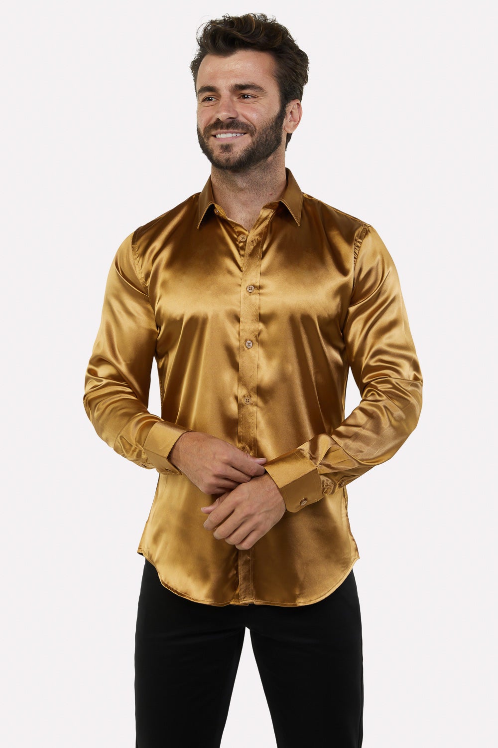 satin dress shirt - 5bulouz | 5bulouz